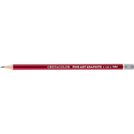 مداد طراحی با بدنه قرمز کرتاکالر مدل 3H