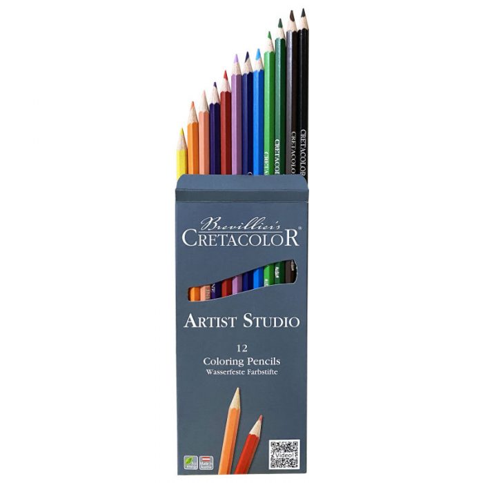 مداد رنگي 12 رنگ استدیو آرتيست کرتاکالر مدل 28012