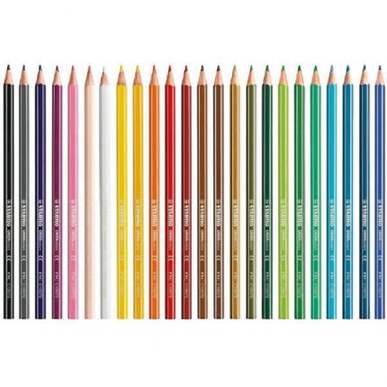 مداد رنگی استابیلو آکواکالر 24 رنگ