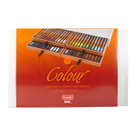 مداد رنگی برونزيل 48 رنگ حرفه ای جعبه چوبی دیزاین